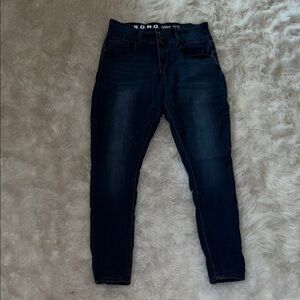 S.O.N.G. Dark Blue Stretch Jeggings for Women